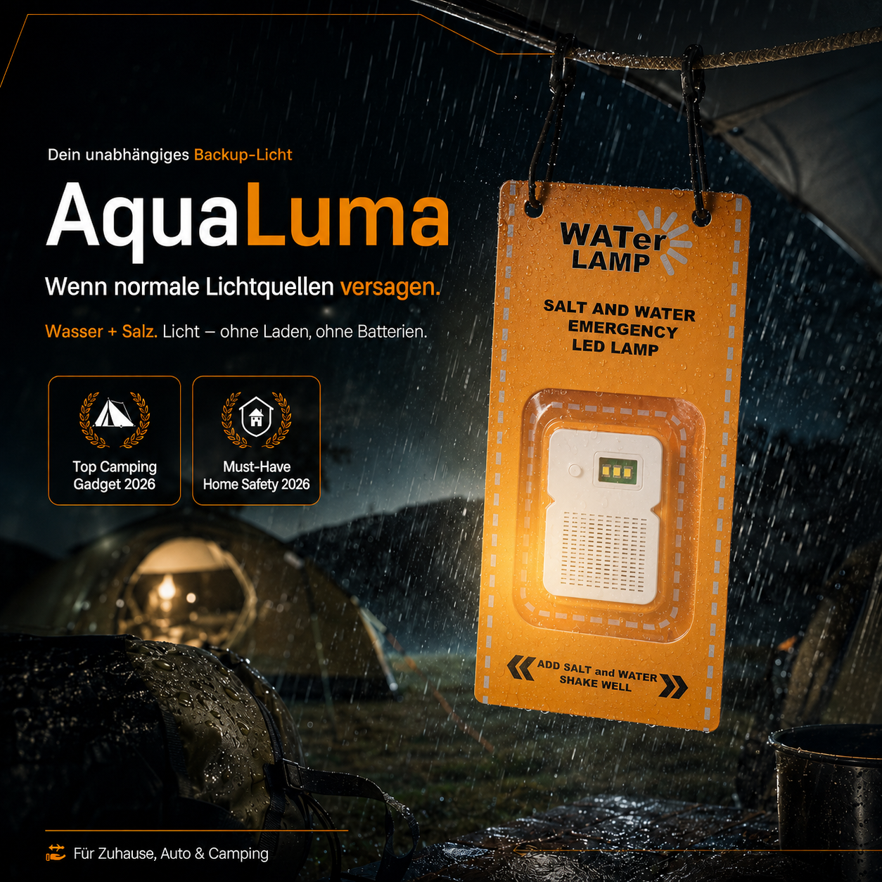 AquaLuma – Licht, wenn du es wirklich brauchst