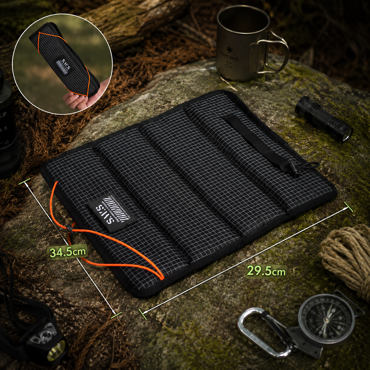 AquaSitz - Faltbare Outdoor-Sitzmatte